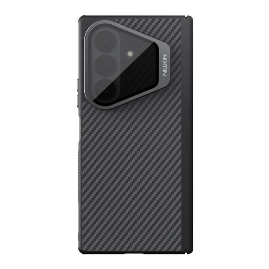 MagSafe-Hülle für Samsung Galaxy Z Fold8 Ultra F976, Nillkin, CarboProp mit transparentem schwarzem Objektivschutz, Schwarz