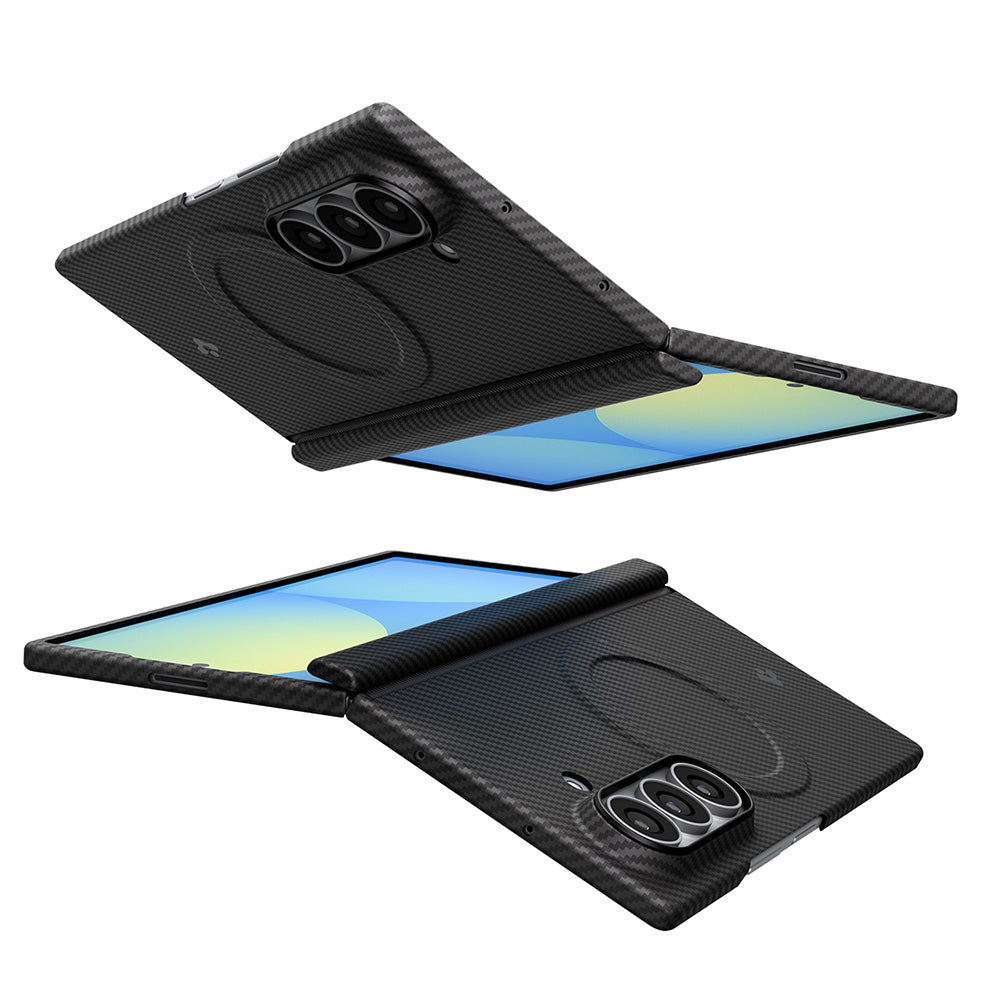 Custodia MagSafe per Samsung Galaxy Z Fold8 Ultra F976, Spigen, Air Skin, Blu Navy ACS11852