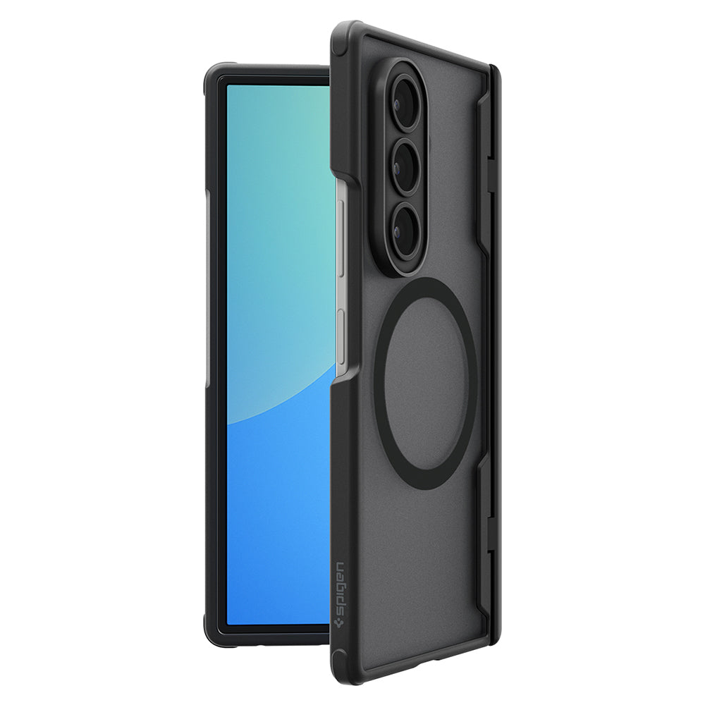 Custodia MagSafe per Samsung Galaxy Z Fold8 Ultra F976, Spigen, Ultra Hybrid Pro, Nero Satinato ACS12102
