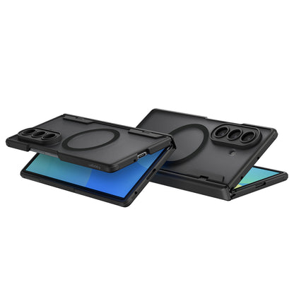 Custodia MagSafe per Samsung Galaxy Z Fold8 Ultra F976, Spigen, Ultra Hybrid Pro, Nero Satinato ACS12102