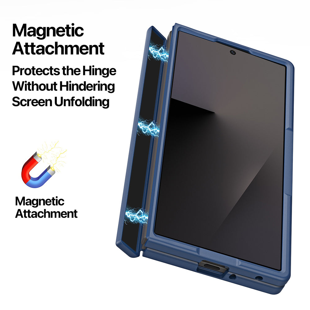 Coque MagSafe pour Samsung Galaxy Z Fold8 Ultra F976 / Z Fold7 F966, DUX DUCIS, Yind, Gris