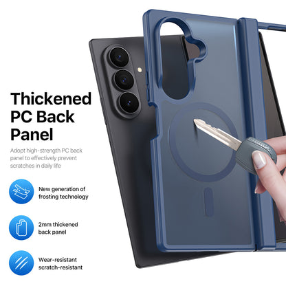 Coque MagSafe pour Samsung Galaxy Z Fold8 Ultra F976 / Z Fold7 F966, DUX DUCIS, Yind, Gris