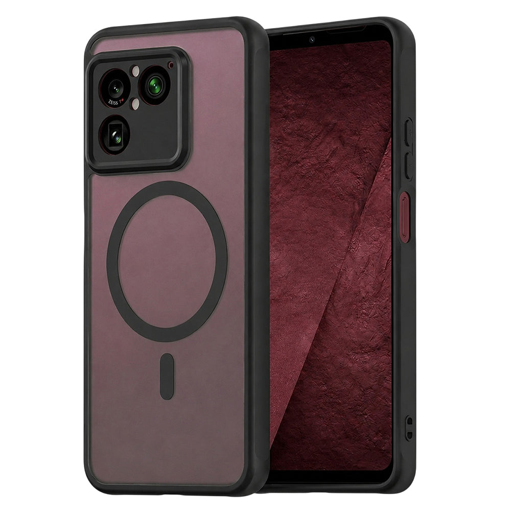 Custodia MagSafe per Sony Xperia 1 VIII, Techsuit, HaloFrost II, Nera
