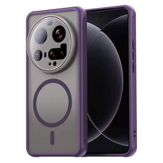 Coque MagSafe pour Xiaomi 15 Ultra, Techsuit, HaloFrost II, Violet