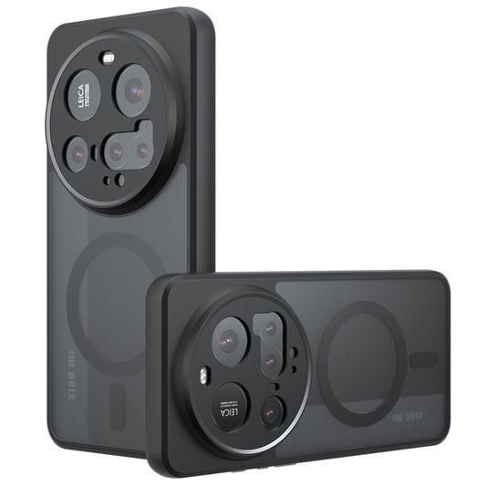 MagSafe-Hülle für Xiaomi 15 Ultra, Techsuit, PureFrost, Schwarz