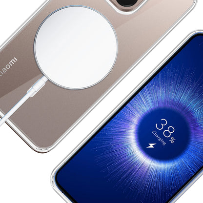 Custodia MagSafe per Xiaomi 15T, 3MK, Armor MagCase, Trasparente