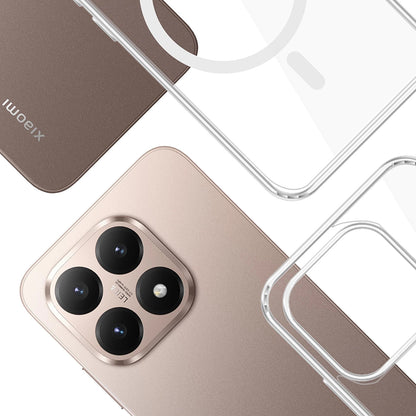 Custodia MagSafe per Xiaomi 15T, 3MK, Armor MagCase, Trasparente