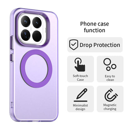 Custodia MagSafe per Xiaomi 15T Pro, Techsuit, CandyCase, Viola