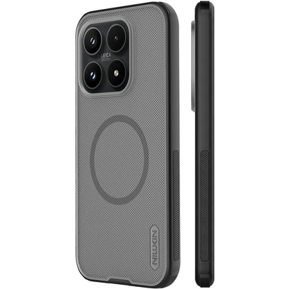 Custodia MagSafe per Xiaomi 17, Nillkin, Super Shield Pro, Nero Trasparente