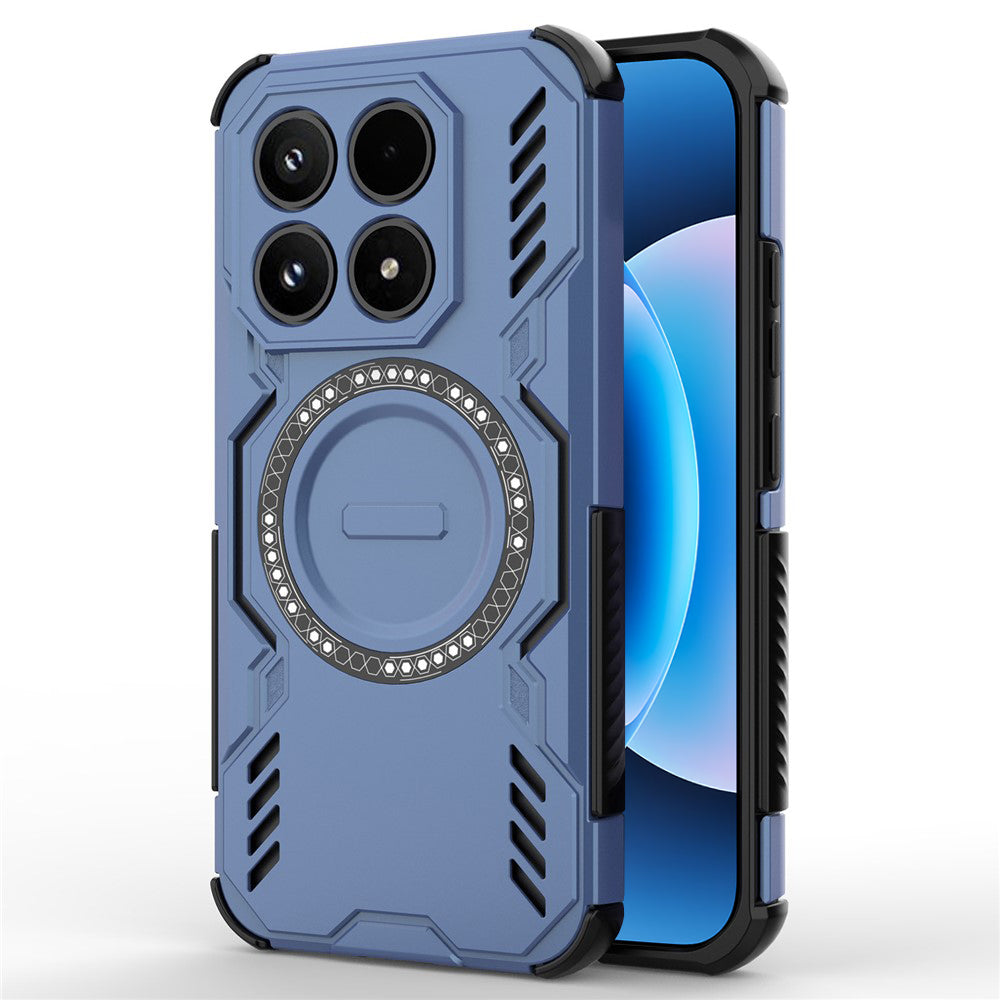 Étui MagSafe pour Xiaomi 17, Techsuit, ArmorMag, Bleu