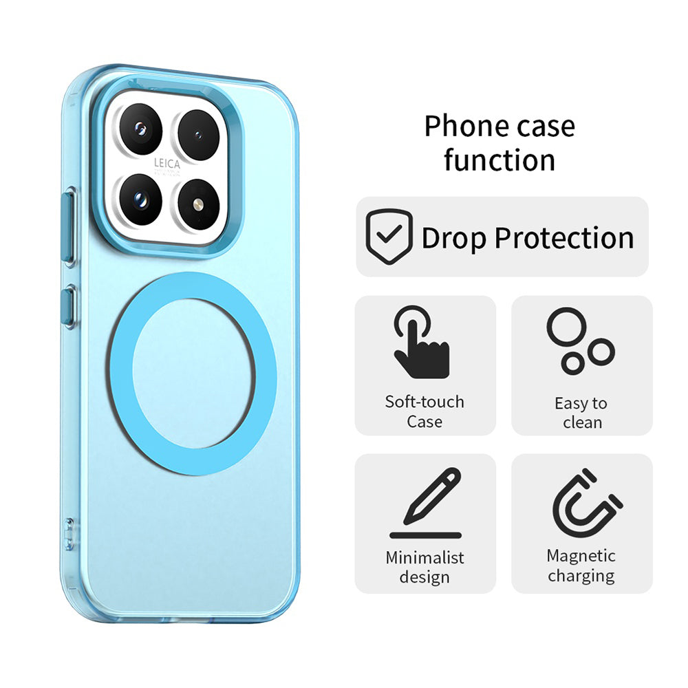 MagSafe Hülle für Xiaomi 17, Techsuit, CandyCase, Blau