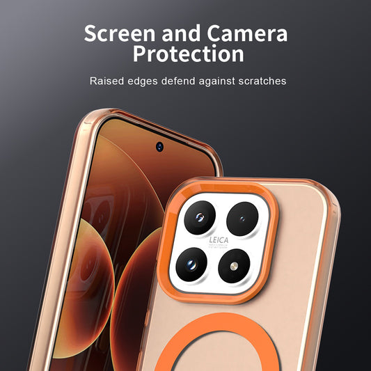 Housse MagSafe pour Xiaomi 17, Techsuit, CandyCase, Orange