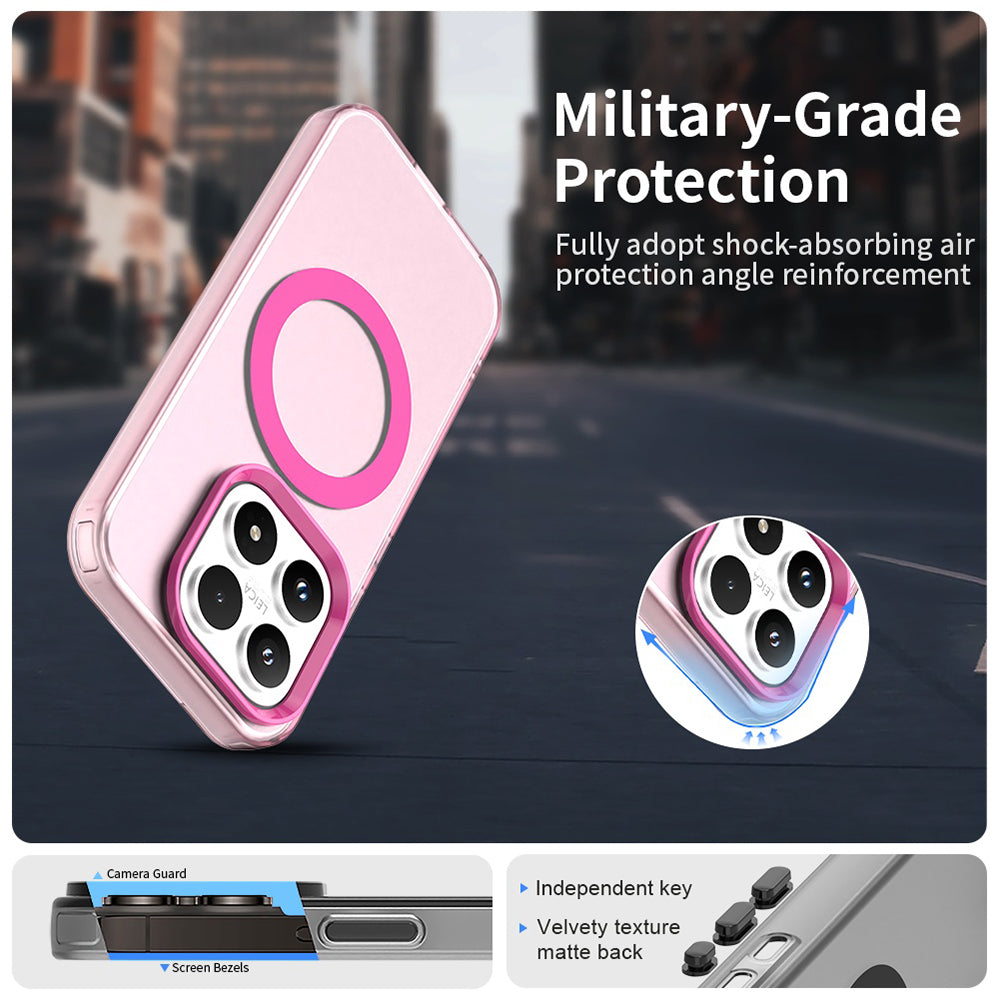 MagSafe Hülle für Xiaomi 17, Techsuit, CandyCase, Rosa