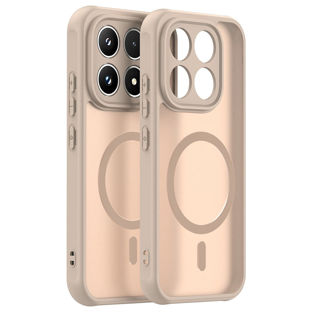 MagSafe Hülle für Xiaomi 17, Techsuit, HaloFrost II, Gold