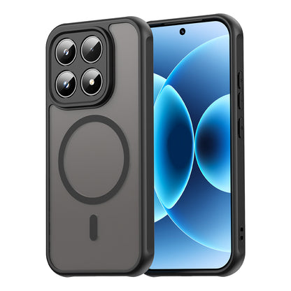 MagSafe Hülle für Xiaomi 17, Techsuit, HaloFrost II, Schwarz