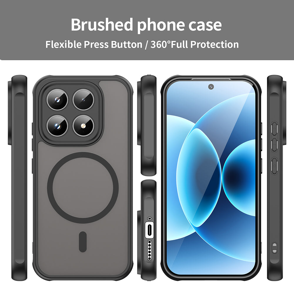 MagSafe Hülle für Xiaomi 17, Techsuit, HaloFrost II, Hellgrün