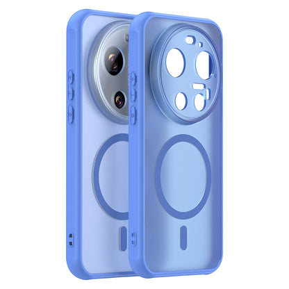 MagSafe Hülle für Xiaomi 17 Ultra, Techsuit, HaloFrost II, Blau
