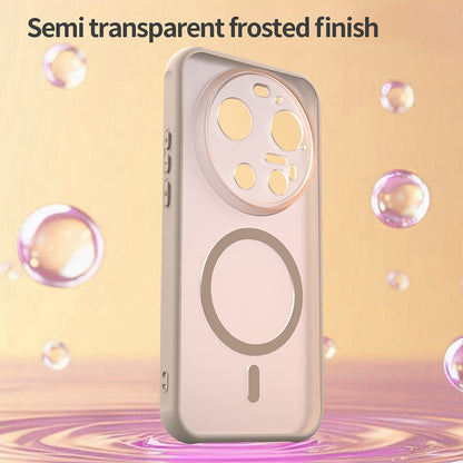 MagSafe Hülle für Xiaomi 17 Ultra, Techsuit, HaloFrost II, Gold