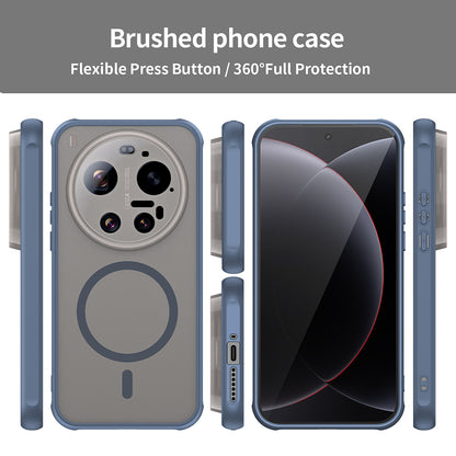 MagSafe Hülle für Xiaomi 17 Ultra, Techsuit, HaloFrost II, Marineblau