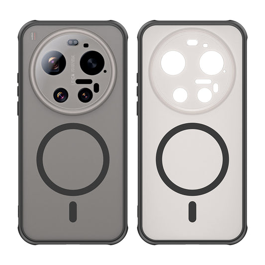 MagSafe Hülle für Xiaomi 17 Ultra, Techsuit, HaloFrost II, Schwarz