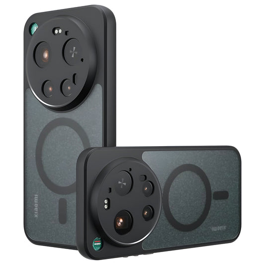 MagSafe Hülle für Xiaomi 17 Ultra, Techsuit, PureFrost, Satinschwarz
