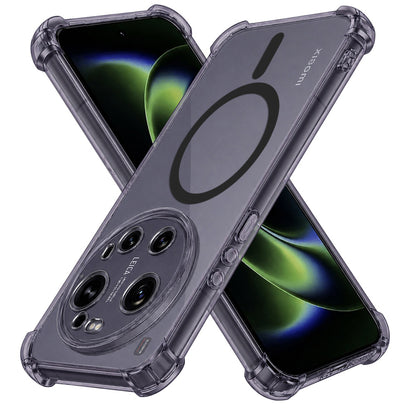 Coque MagSafe pour Xiaomi 17 Ultra, Techsuit, Antichoc, Fumé