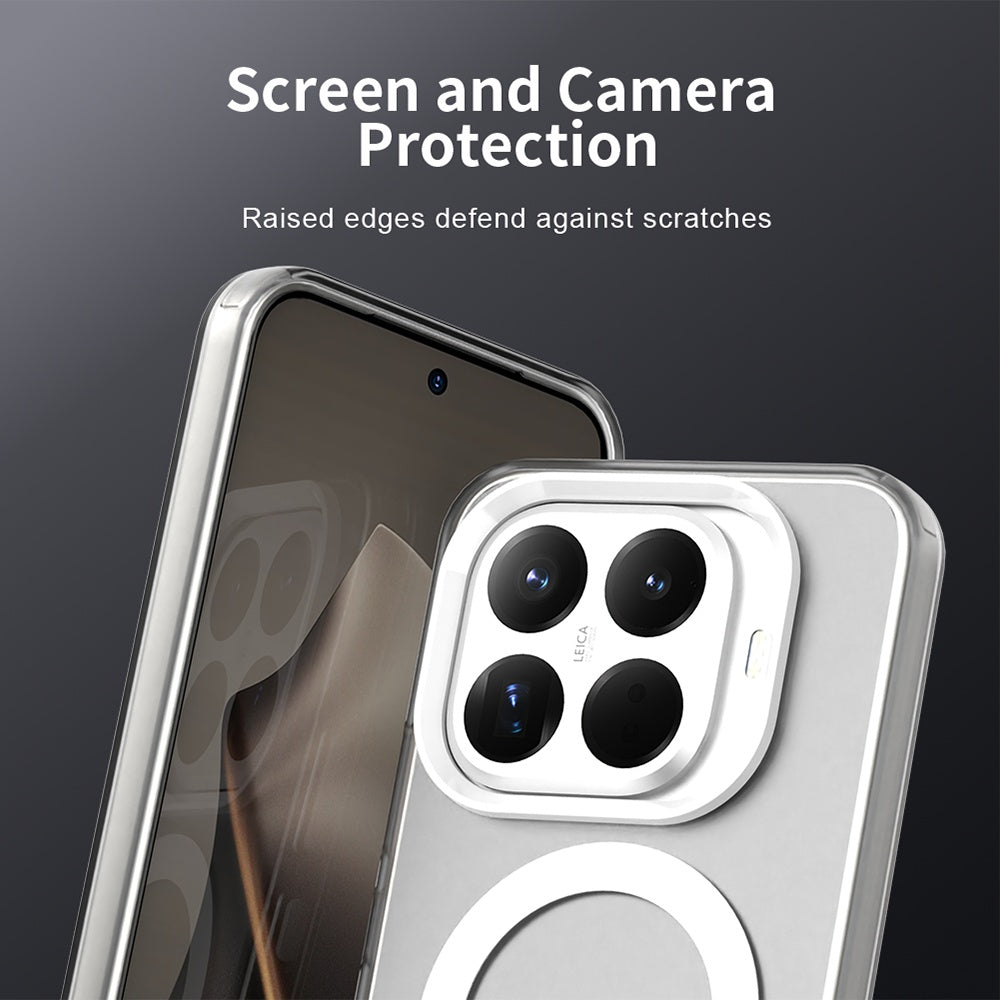 Custodia MagSafe per Xiaomi 17T Pro, Techsuit, CandyCase, Bianca