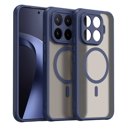 Custodia MagSafe per Xiaomi 17T Pro, Techsuit, HaloFrost II, Blu Navy