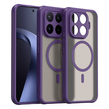 Custodia MagSafe per Xiaomi 17T Pro, Techsuit, HaloFrost II, Viola