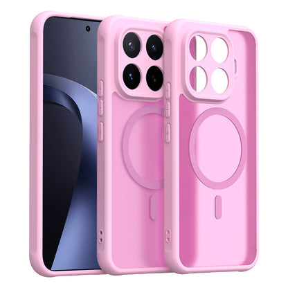 Coque MagSafe pour Xiaomi 17T Pro, Techsuit, HaloFrost II, Rose