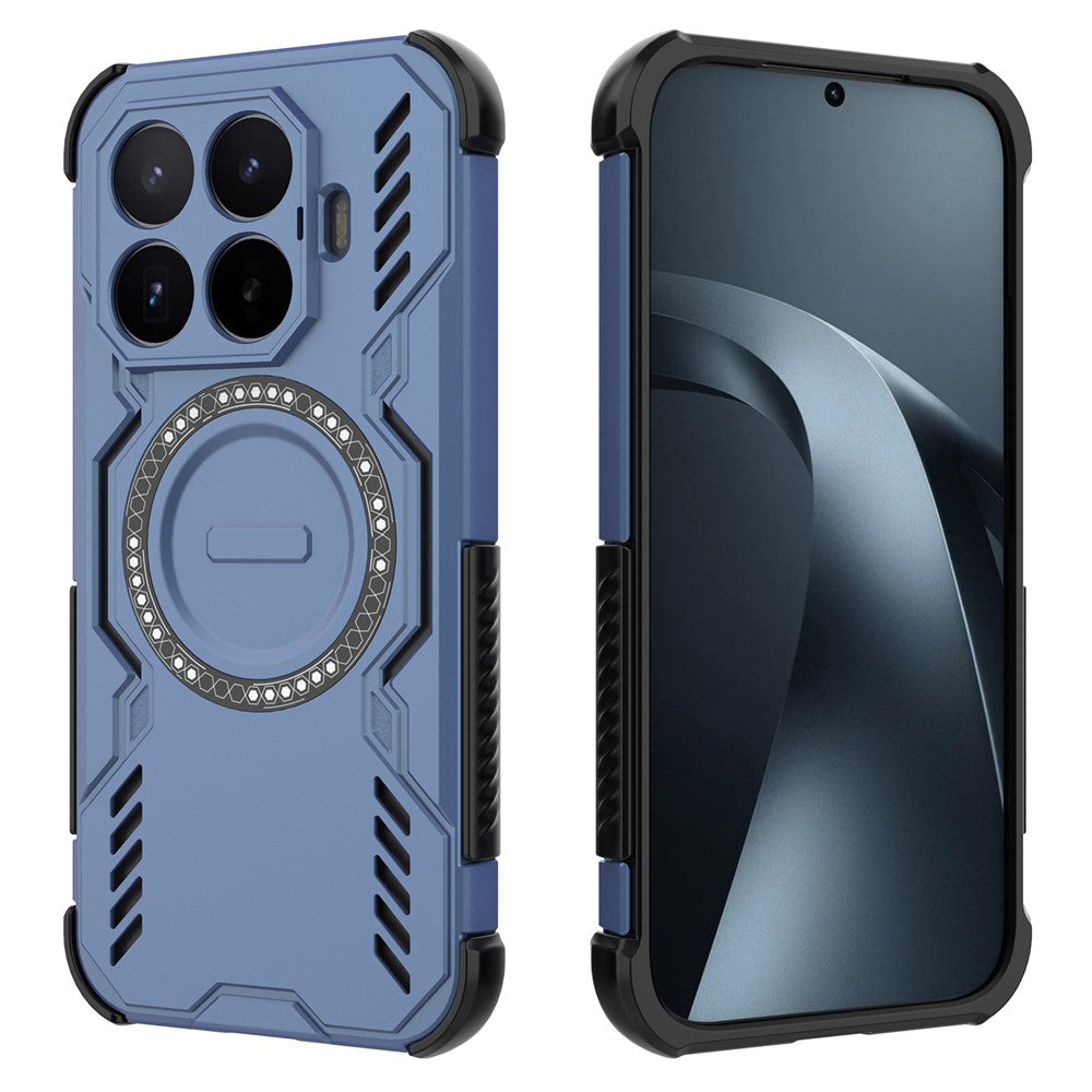 Custodia MagSafe per Xiaomi 17T, Techsuit, ArmorMag, Blu