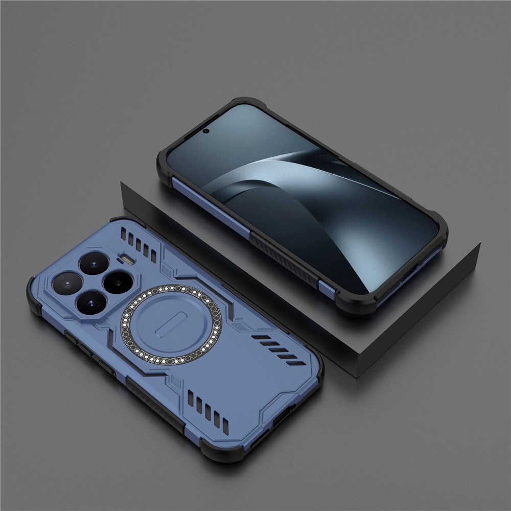 Custodia MagSafe per Xiaomi 17T, Techsuit, ArmorMag, Blu