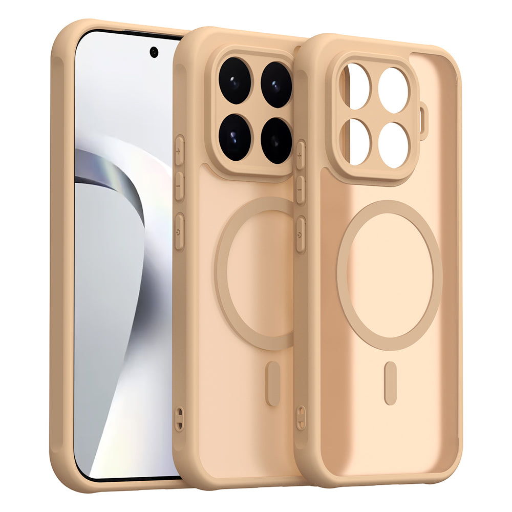 Coque MagSafe pour Xiaomi 17T, Techsuit, HaloFrost II, Dorée