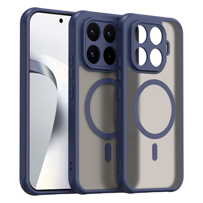 Custodia MagSafe per Xiaomi 17T, Techsuit, HaloFrost II, Blu Navy