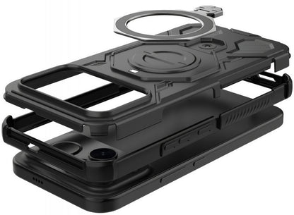 Étui MagSafe pour Xiaomi Poco F8 Ultra, Tech-Protect, TacticStand, Noir Mat