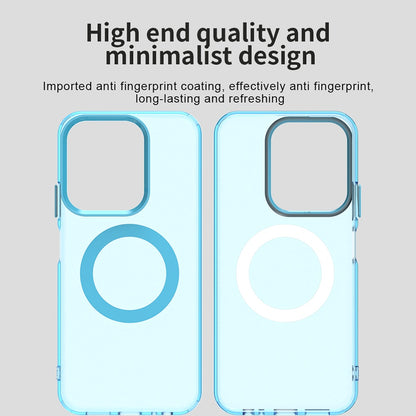 Coque MagSafe pour Xiaomi Poco C85 4G / Redmi 15C 5G / 15C 4G, Techsuit, CandyCase, Bleue