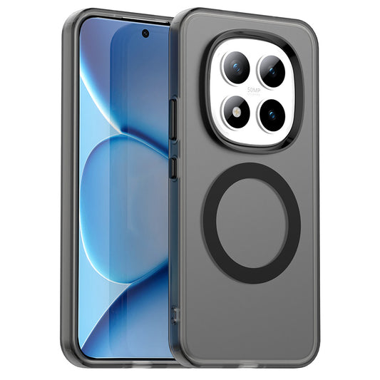 Étui MagSafe pour Xiaomi Poco M8 Pro / Redmi Note 15 Pro+ 5G, Techsuit, CandyCase, Noir