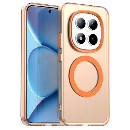 MagSafe Hülle für Xiaomi Poco M8 Pro / Redmi Note 15 Pro+ 5G, Techsuit, CandyCase, Orange