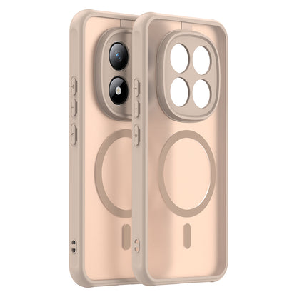 Custodia MagSafe per Xiaomi Poco M8 Pro / Redmi Note 15 Pro+ 5G, Techsuit, HaloFrost II, Dorata