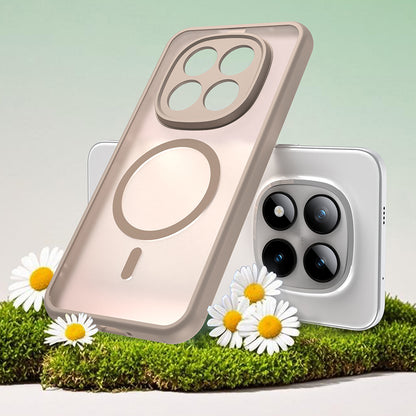 Custodia MagSafe per Xiaomi Poco M8 Pro / Redmi Note 15 Pro+ 5G, Techsuit, HaloFrost II, Dorata