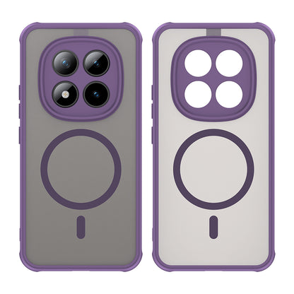 Custodia MagSafe per Xiaomi Poco M8 Pro / Redmi Note 15 Pro+ 5G, Techsuit, HaloFrost II, Viola