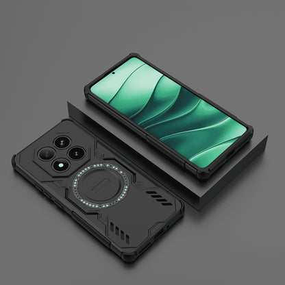 Custodia MagSafe per Xiaomi Poco X7 / Redmi Note 14 Pro 5G, Techsuit, ArmorMag, Nera