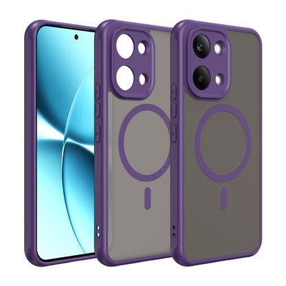 Coque MagSafe pour Xiaomi Poco X8 Pro Max, Techsuit, HaloFrost II, Violet
