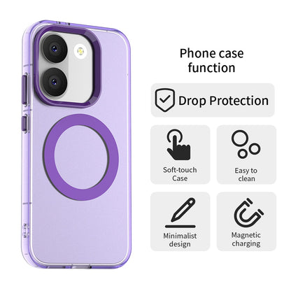 Coque MagSafe pour Xiaomi Poco X8 Pro, Techsuit, CandyCase, Violet