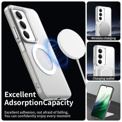 Custodia MagSafe per Xiaomi Redmi 15 5G / 15 4G, Techsuit, CandyCase, Bianca