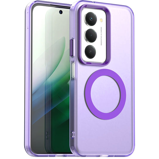 Housse MagSafe pour Xiaomi Redmi 15 5G / 15 4G, Techsuit, CandyCase, Mauve