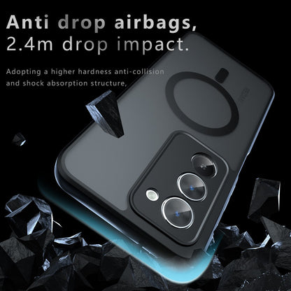 Étui MagSafe pour Xiaomi Redmi 15 5G / 15 4G, Techsuit, PureFrost, Noir Satiné