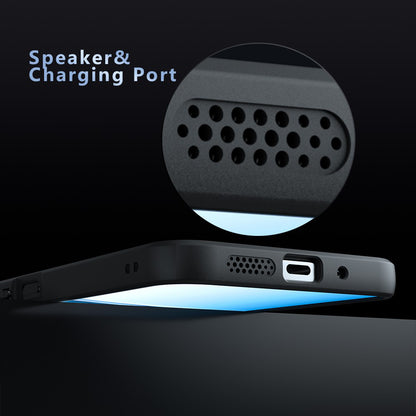 Étui MagSafe pour Xiaomi Redmi 15 5G / 15 4G, Techsuit, PureFrost, Noir Satiné