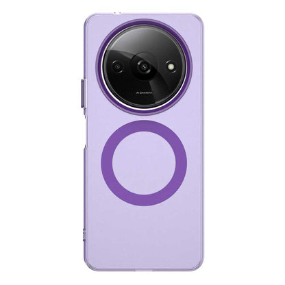 Custodia MagSafe per Xiaomi Redmi A3x / A3, Techsuit, CandyCase, Viola