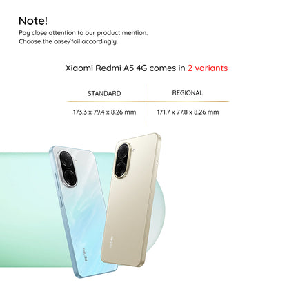 Custodia MagSafe per Xiaomi Redmi A5 4G (Standard), Techsuit, Shockproof Clear, Fumè